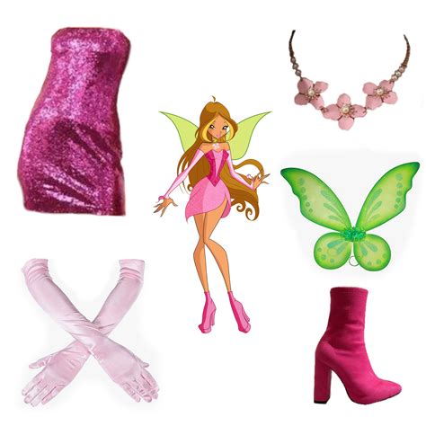 flora winc|flora winx club costume adult.